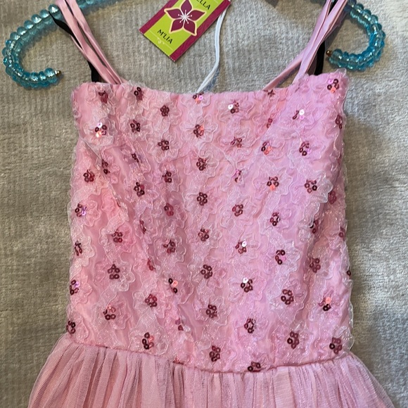 Stella M’Lia Girls Pink Party Dress - Picture 2 of 7